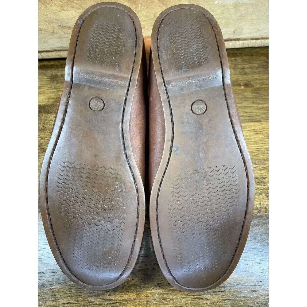 Timberland Brig 4-Eye Boat Shoe Size 13 M Light Brown Non-Marking Sole 29571‎ - Picture 7 of 10